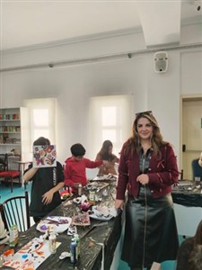 Aksaray Çocuk Evleri Sitesi’nde Sosyal Sorumluluk Kapsamında Bir Sanat Atölyesi Etkinliği
